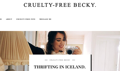 Christmas Gift Guide - Cruelty-free Becky
